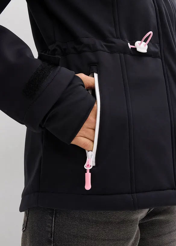 Vannavst&oslash;tende softshelljakke, bonprix