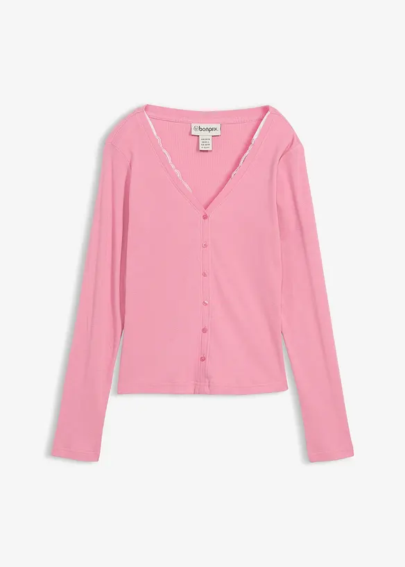 2-i-1-topp av 100% bomull, bonprix