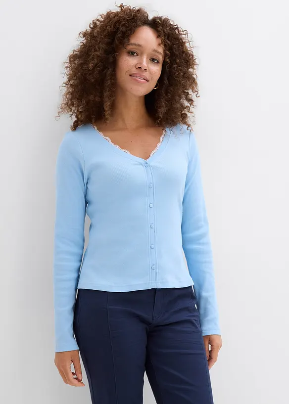 2-i-1-topp av 100% bomull, bonprix