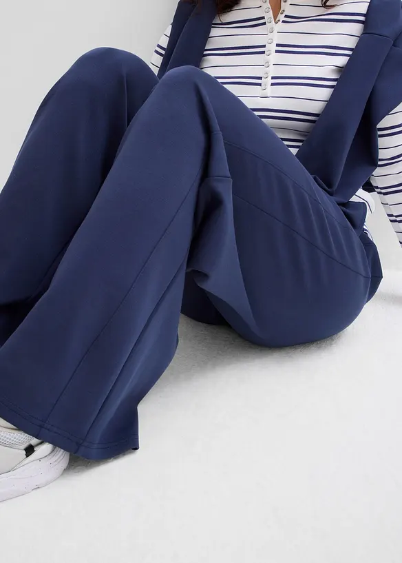 Vid bukse av myk scuba, bonprix