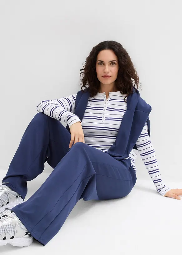 Vid bukse av myk scuba, bonprix