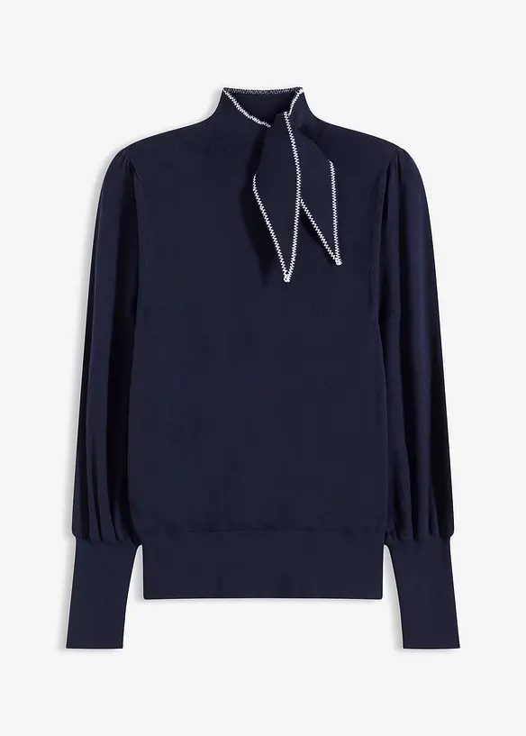 Genser i viskosemiks, bonprix