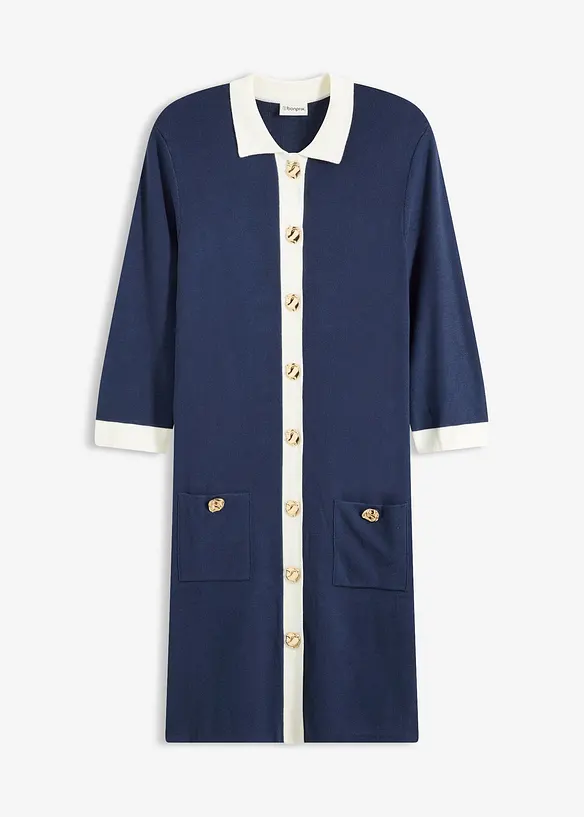 Strikket kjole, bonprix