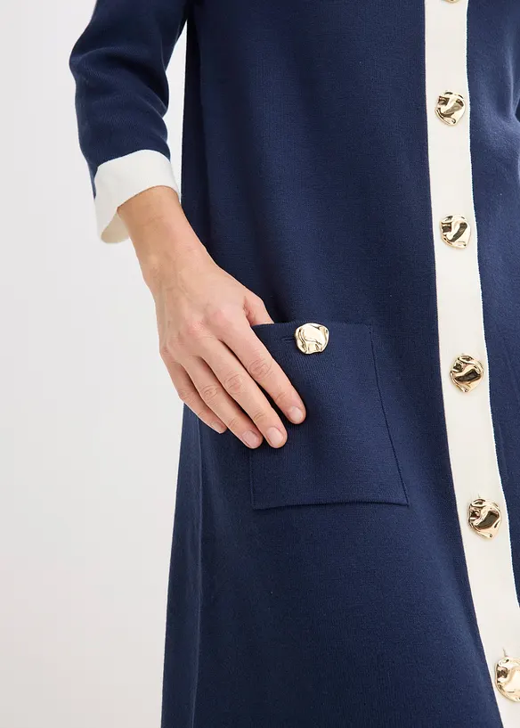 Strikket kjole, bonprix