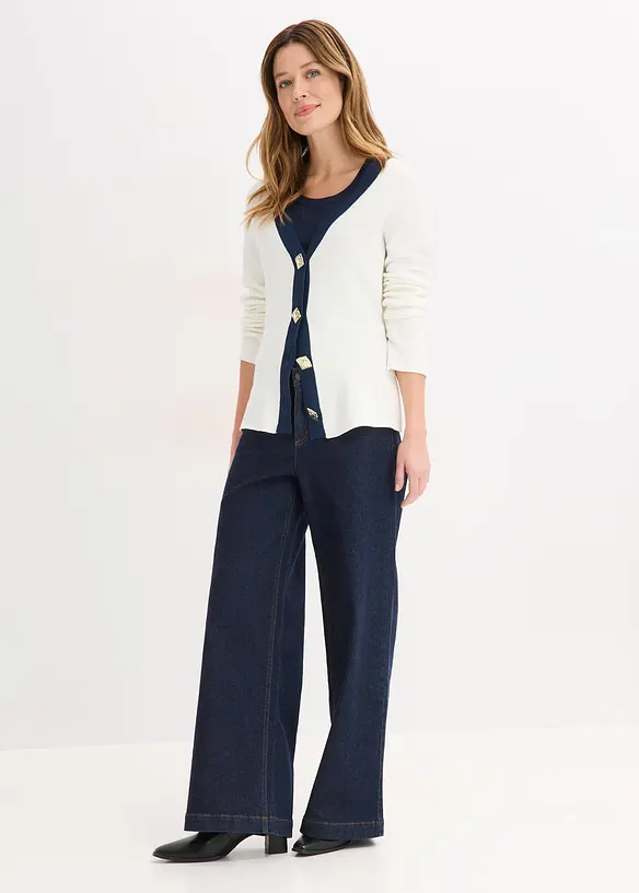 Strikkejakke, bonprix