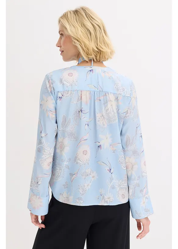 Tunika i tynn sateng, bonprix