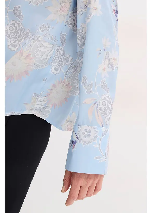 Tunika i tynn sateng, bonprix