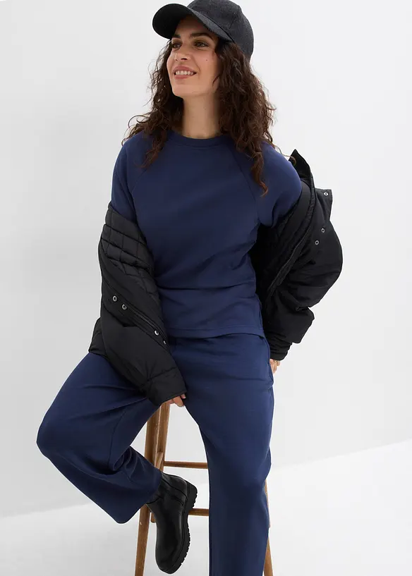 Barrel Jerseybukse i scuba-materiale, bonprix