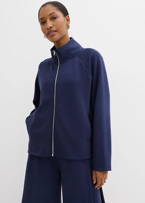 Jakke i materialmiks, bonprix