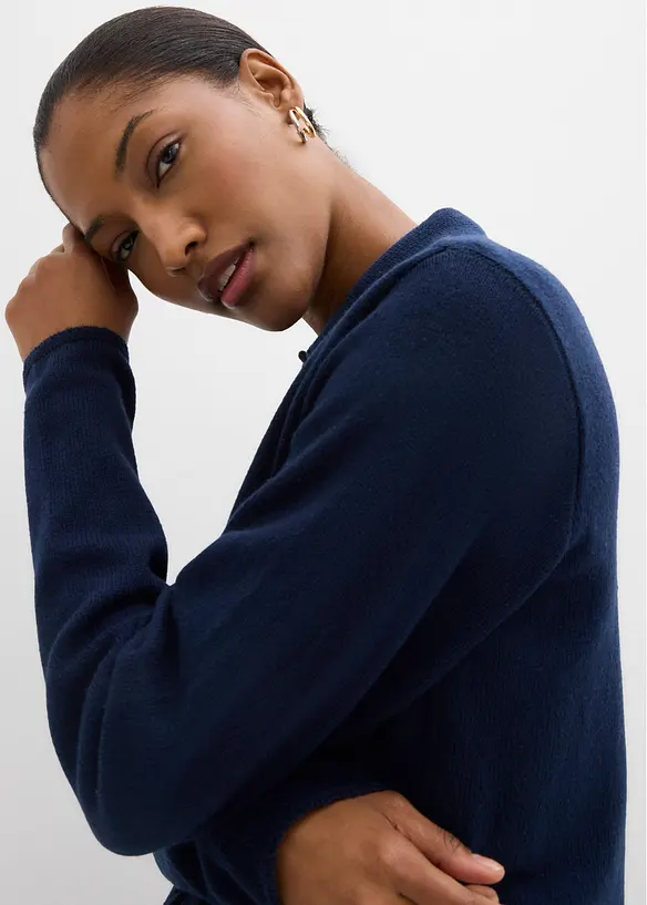 Cardigan i viskosemiks, bonprix