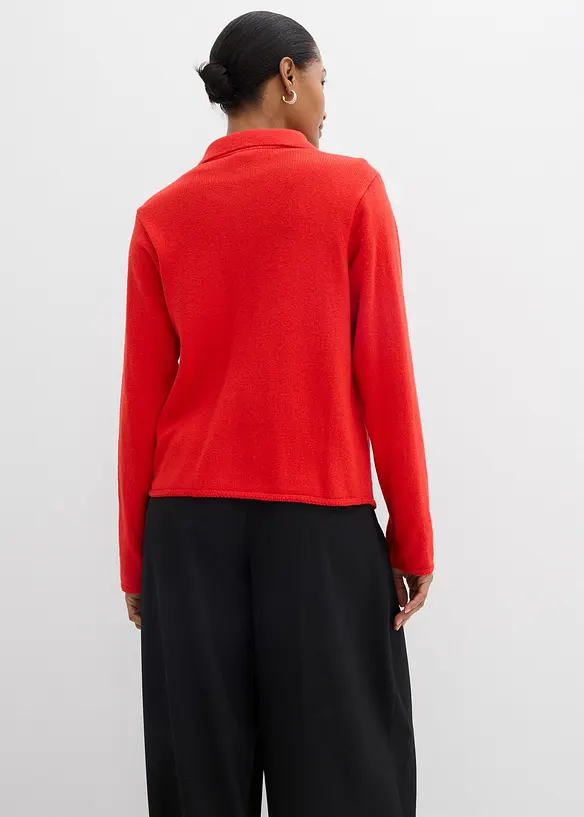 Cardigan i viskosemiks, bonprix