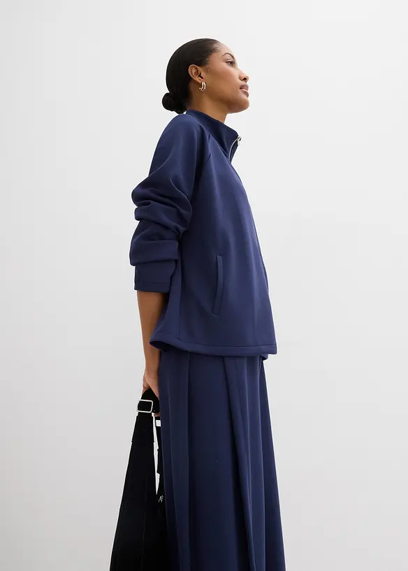 Jakke i materialmiks, bonprix