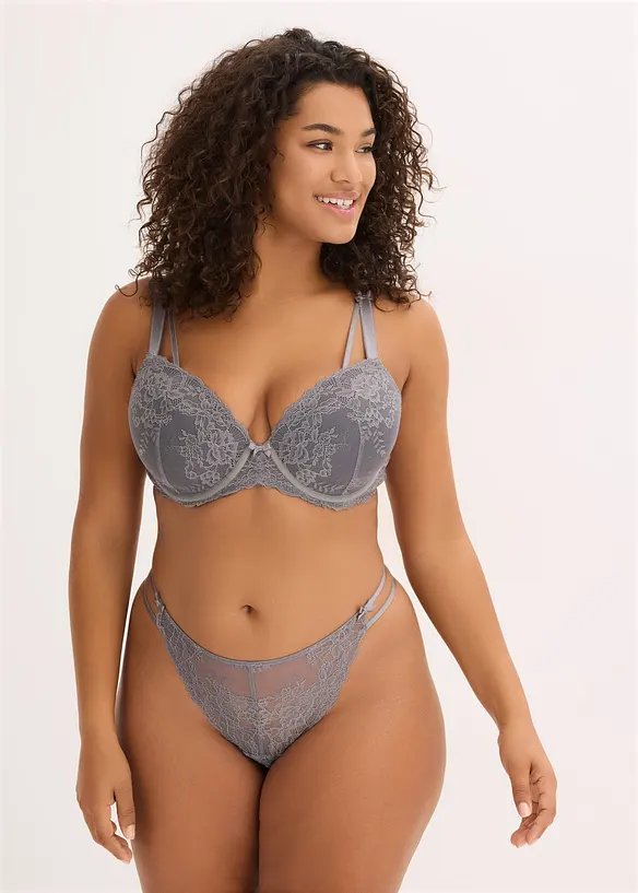 Vattert BH i tynt blondemateriale, bonprix