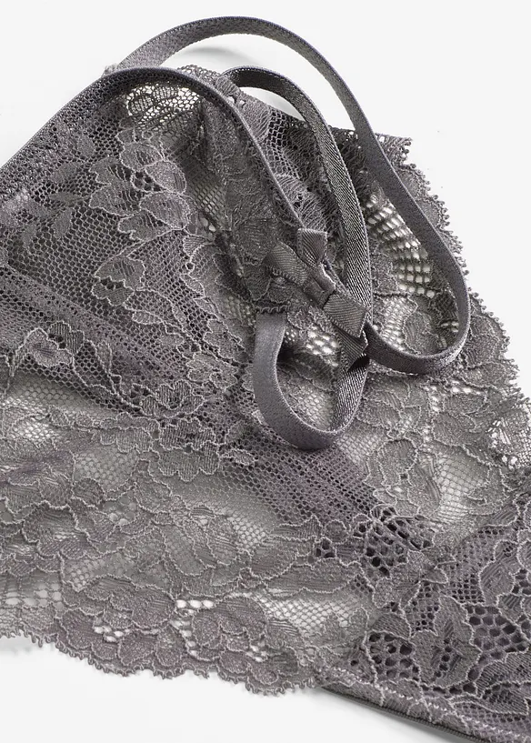 Tangatruse med string i fint blondemateriale, bonprix