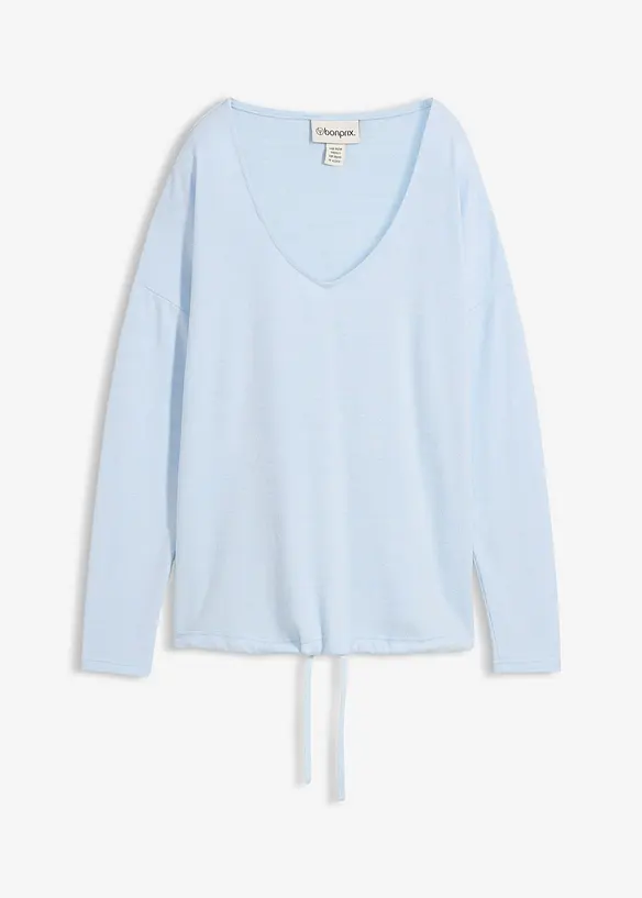 Oversized sweatshirt i strikket stil, bonprix
