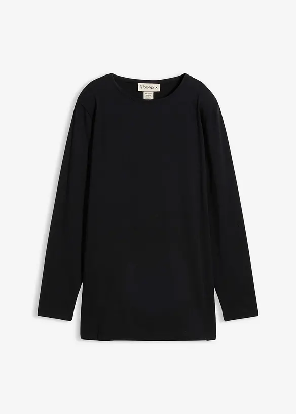 Lang topp i 100% &oslash;kologisk bomull, bonprix