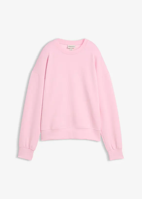 Sweatshirt i mykt scubamateriale, bonprix
