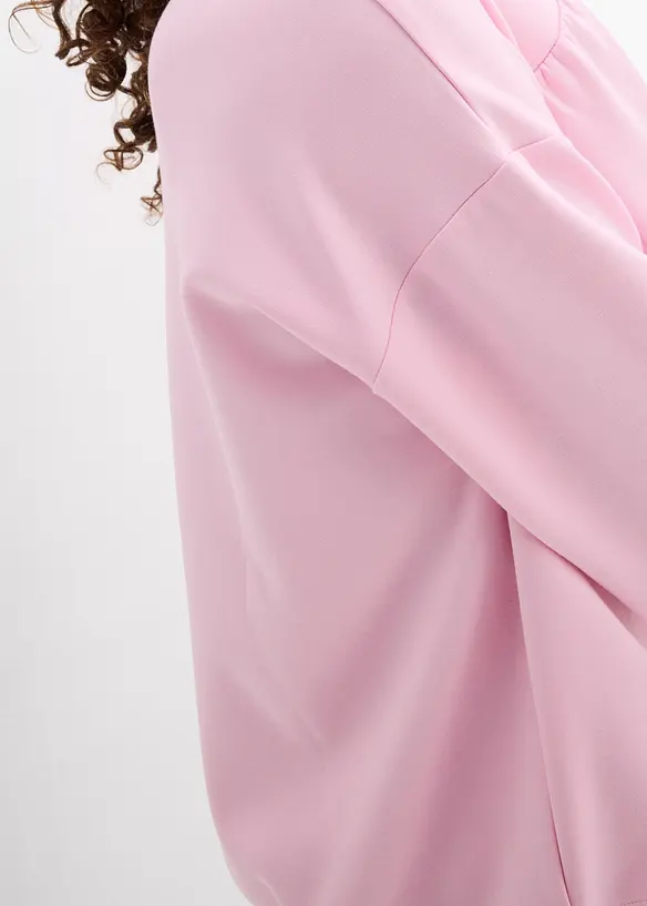 Sweatshirt i mykt scubamateriale, bonprix
