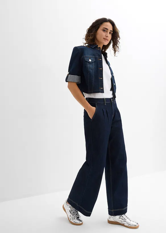 T-skjorte i 100% &oslash;kologisk bomull (2-pack), bonprix