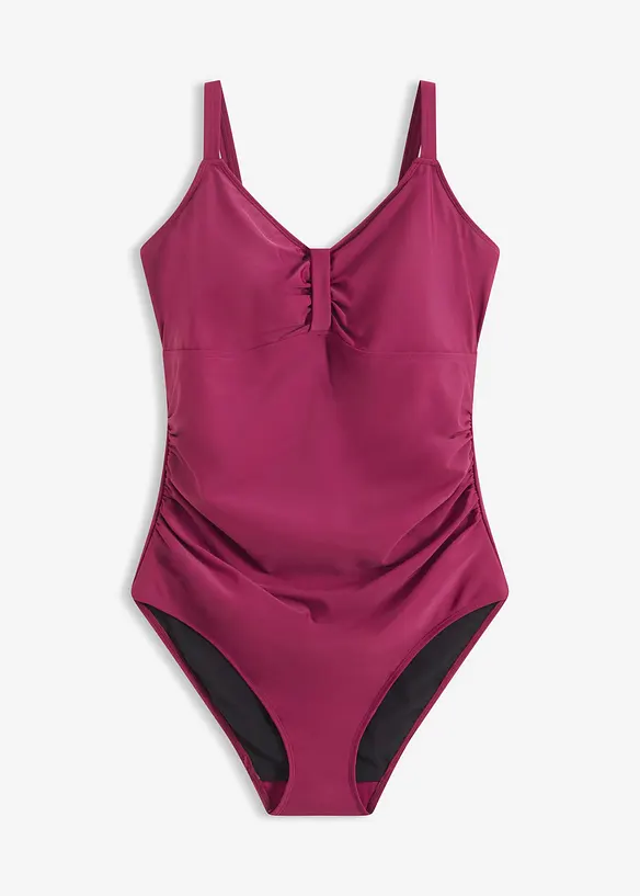 Shape-badedrakt med rynkinger, middels formende, bonprix