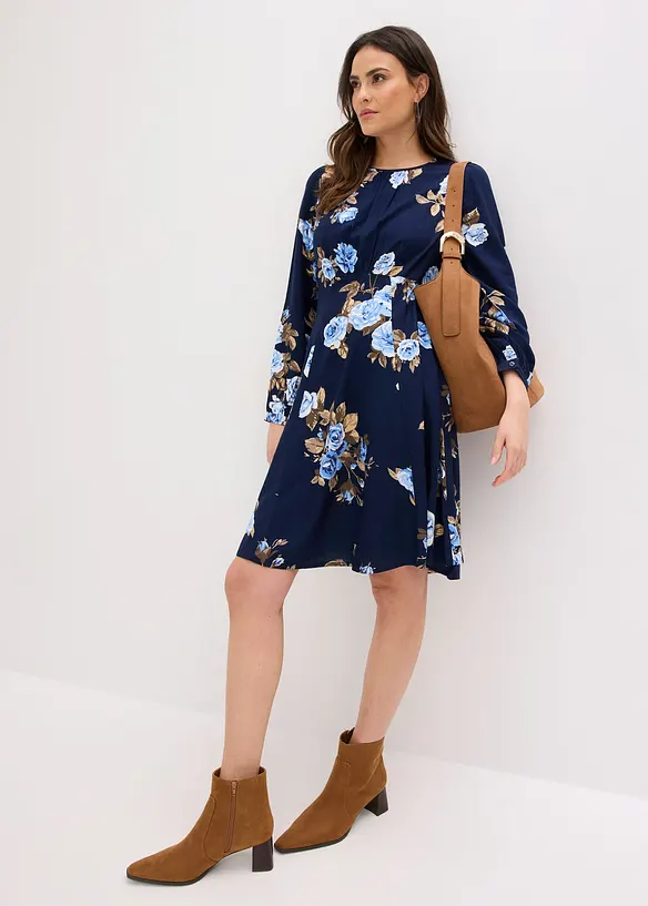 Elegant kjole av viskose, bonprix