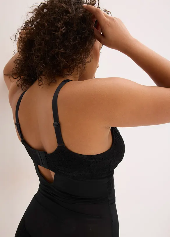 Shape-body med blonder, lett formende, bonprix