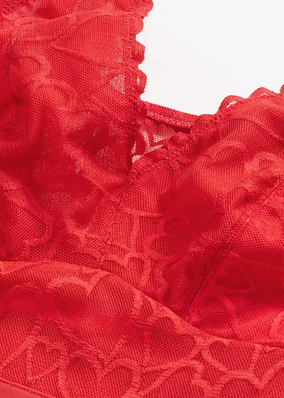 Medium Shape-body med hjerteblonde, bonprix