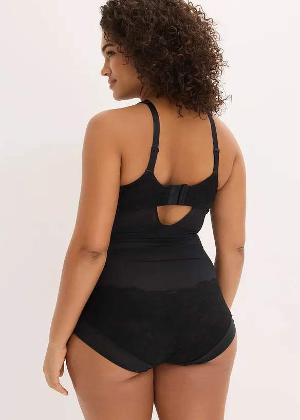 Shape-body med blonder, lett formende, bonprix