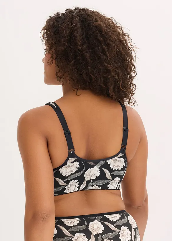 BH uten b&oslash;yle med lukning foran, med &oslash;kologisk bomull (2-pack), bonprix