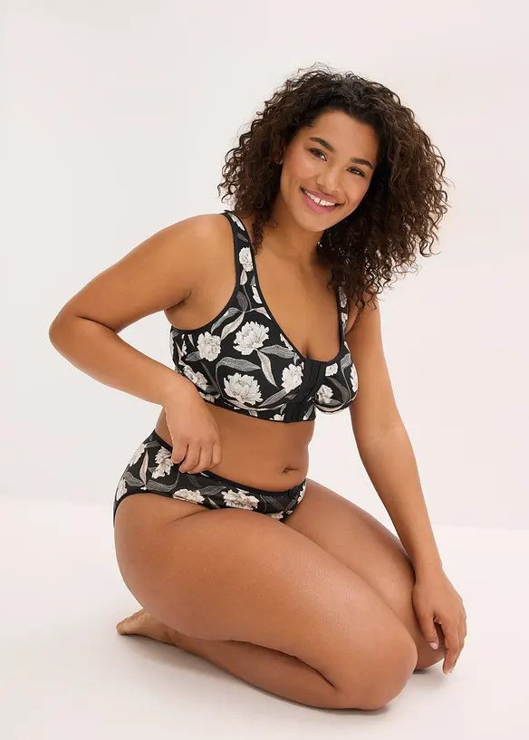 BH uten b&oslash;yle med lukning foran, med &oslash;kologisk bomull (2-pack), bonprix