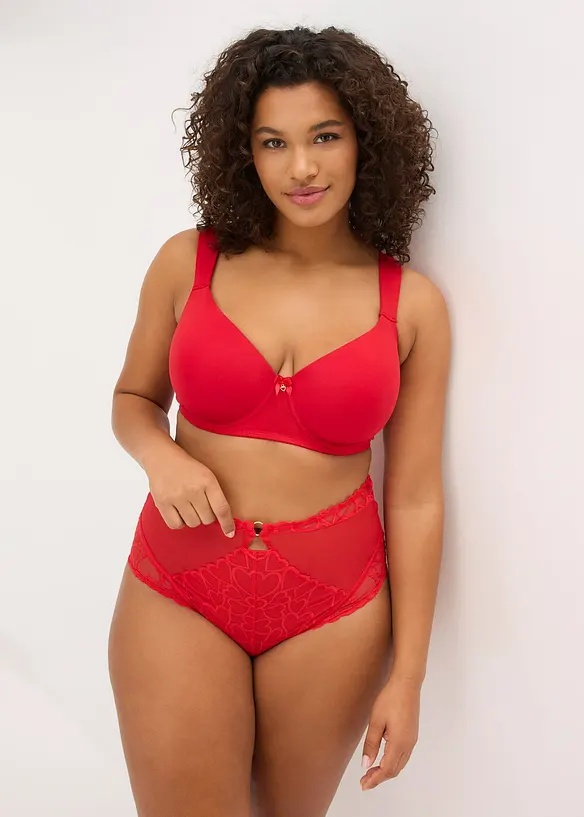 Padded-BH med b&oslash;yle og blonde (2-pack), bonprix