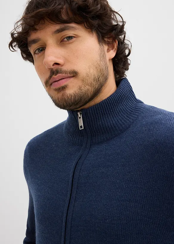 Finstrikket jakke, bonprix