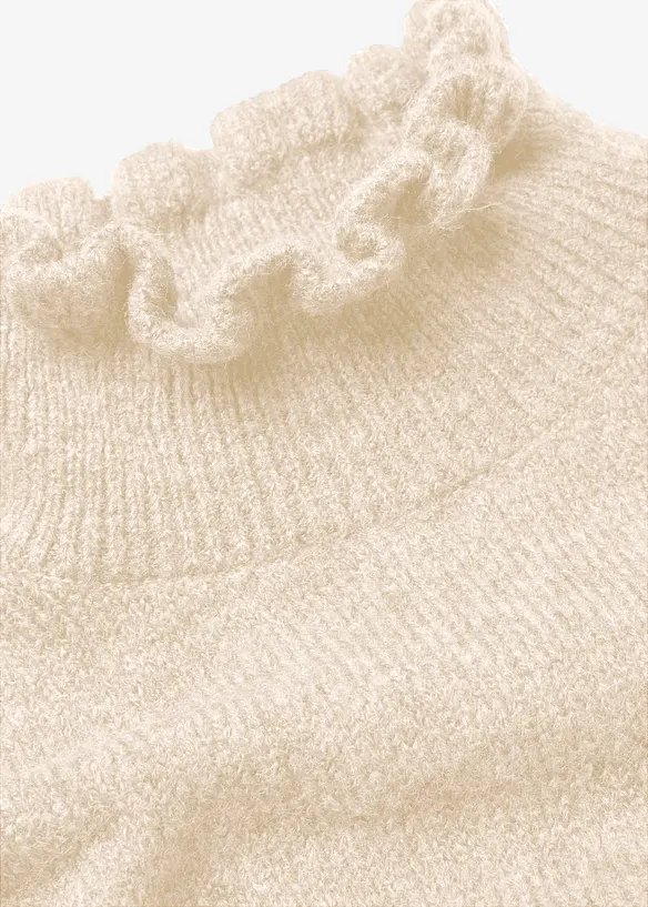 Genser med h&oslash;y hals, bonprix