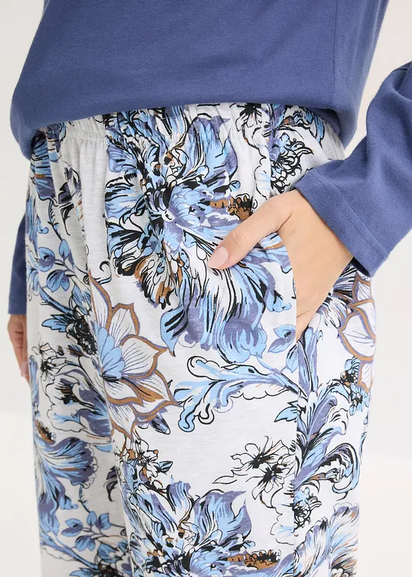 Pyjamas i myk bomull, bonprix