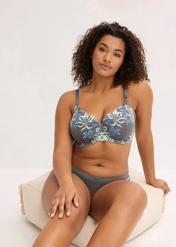 Balconette-BH med nydelig broderi, bonprix