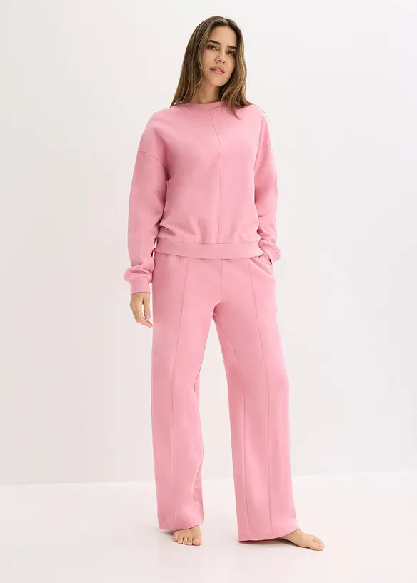 Kosedress i bomullstrikot, bonprix