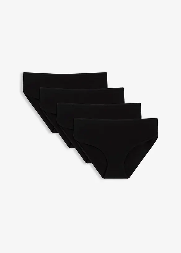 Maxitruse med &oslash;kologisk bomull (4-pack), bonprix