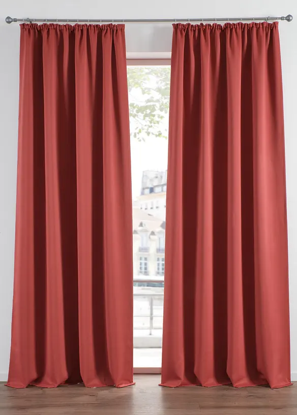 M&oslash;rkleggingsgardin, kommer i mange st&oslash;rrelser (1-pack), bonprix