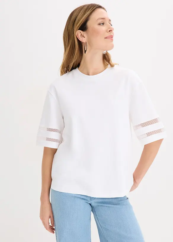 Topp i 100% &oslash;kologisk bomull, bonprix