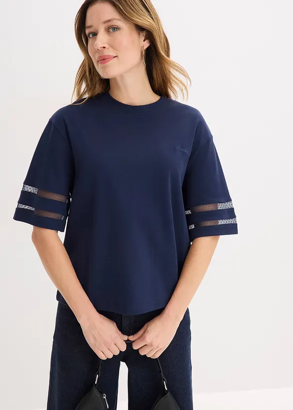 Topp i 100% &oslash;kologisk bomull, bonprix