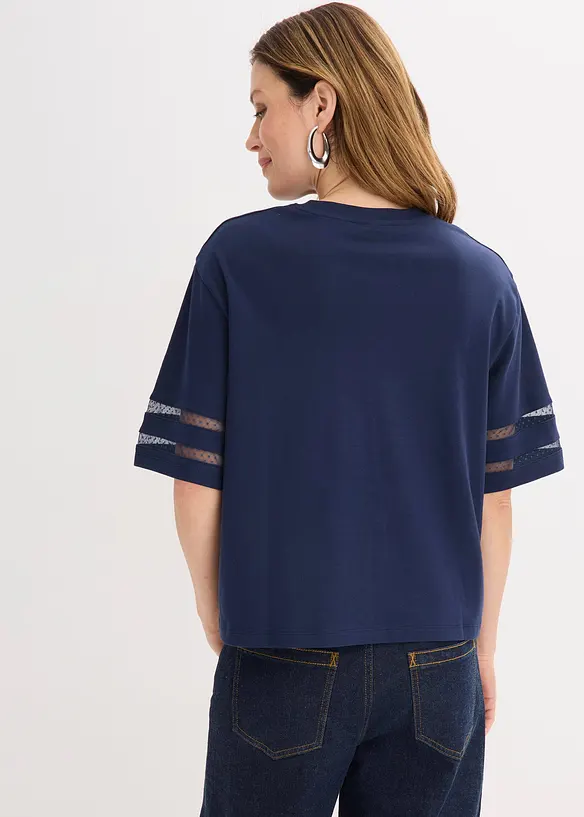 Topp i 100% &oslash;kologisk bomull, bonprix