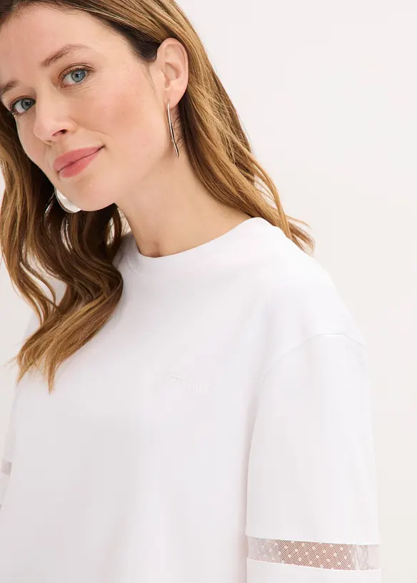 Topp i 100% &oslash;kologisk bomull, bonprix