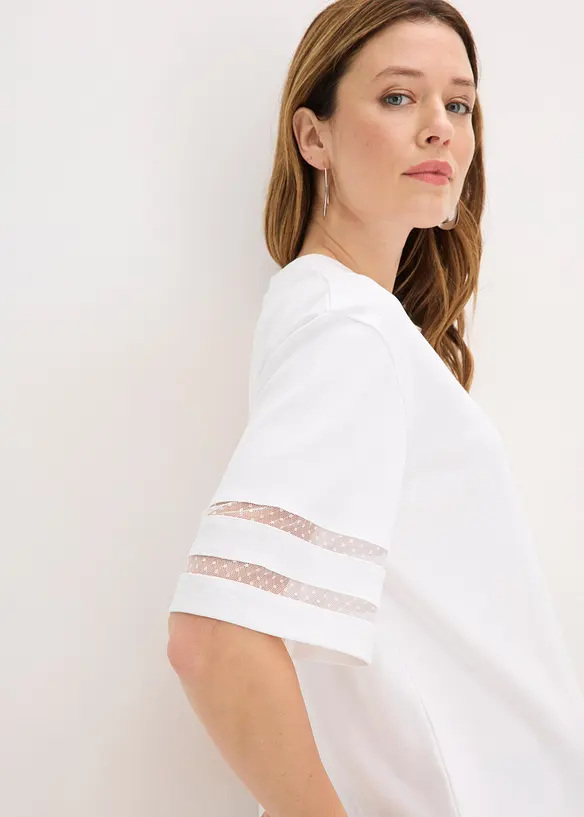 Topp i 100% &oslash;kologisk bomull, bonprix