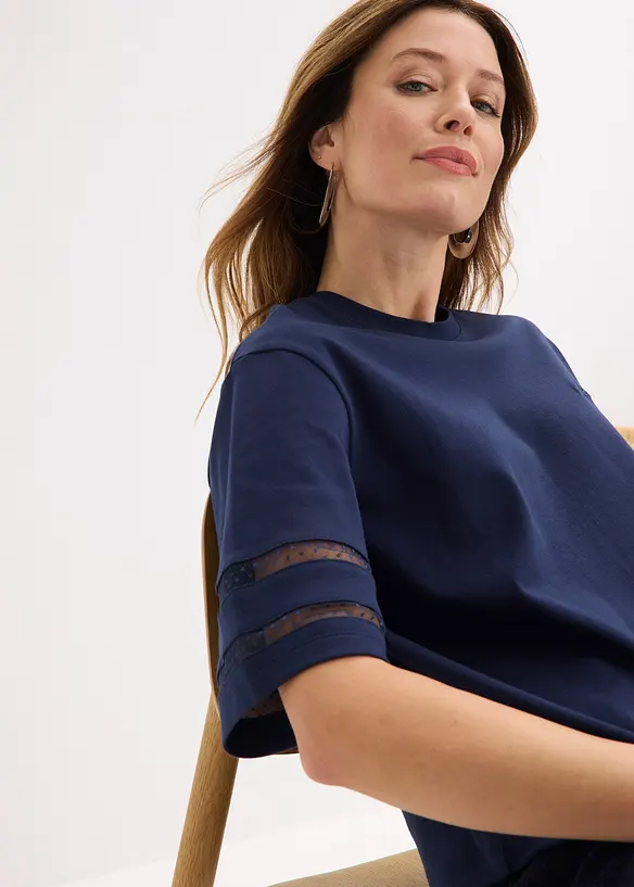 Topp i 100% &oslash;kologisk bomull, bonprix