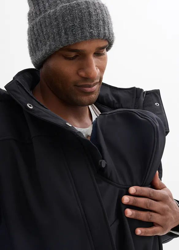 3-i-1-b&aelig;rejakke for herre med b&aelig;refunksjon foran og bak, bonprix