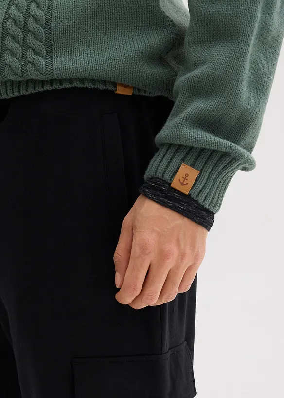 Joggebukse med cargolommer, Loose fit, bonprix