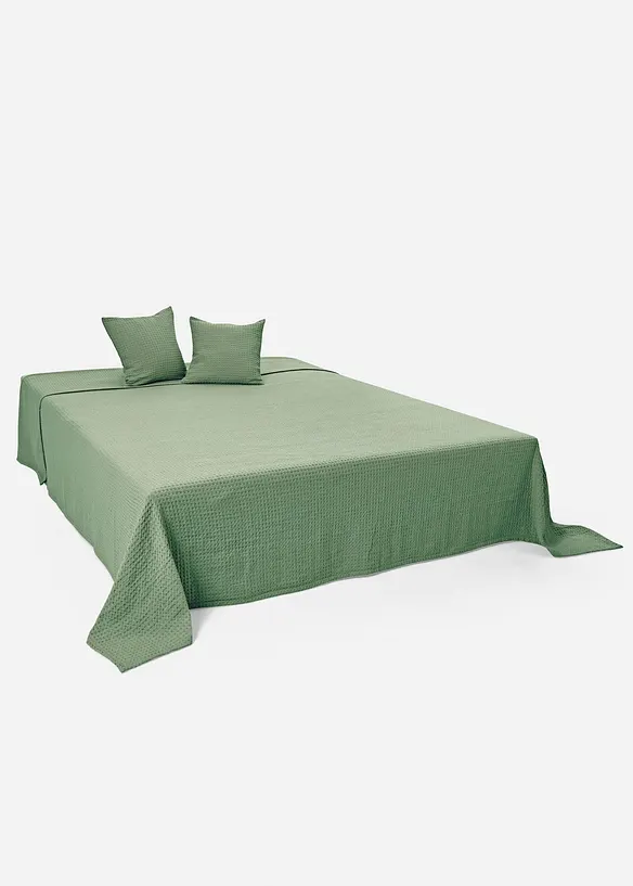 Putetrekk i vaffelpik&eacute; (2-pack), bonprix