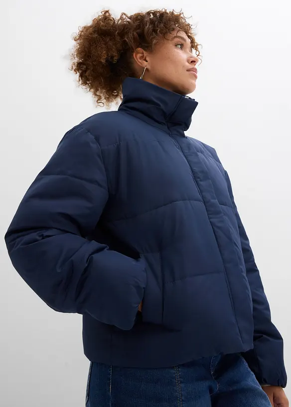 Vattert jakke med st&aring;krage, bonprix