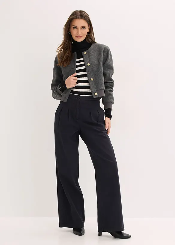 Twillbukse i 100% bomull, bonprix