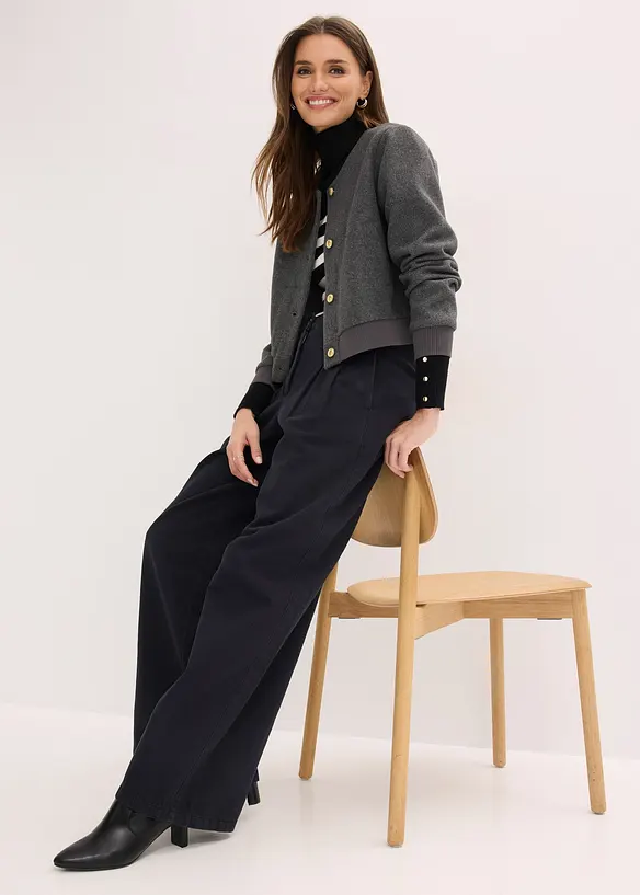 Twillbukse i 100% bomull, bonprix